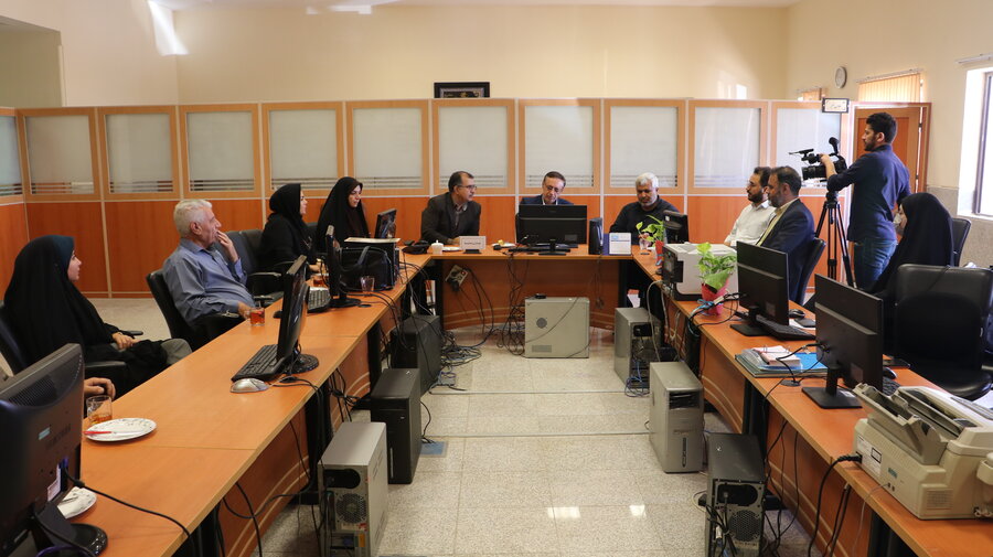 حضور مدیر کل بهزیستی استان در رسانه های خبری