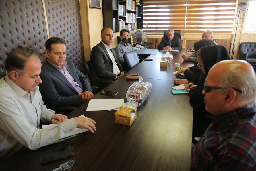 برگزاری جلسه شورای پژوهش بهزیستی کردستان