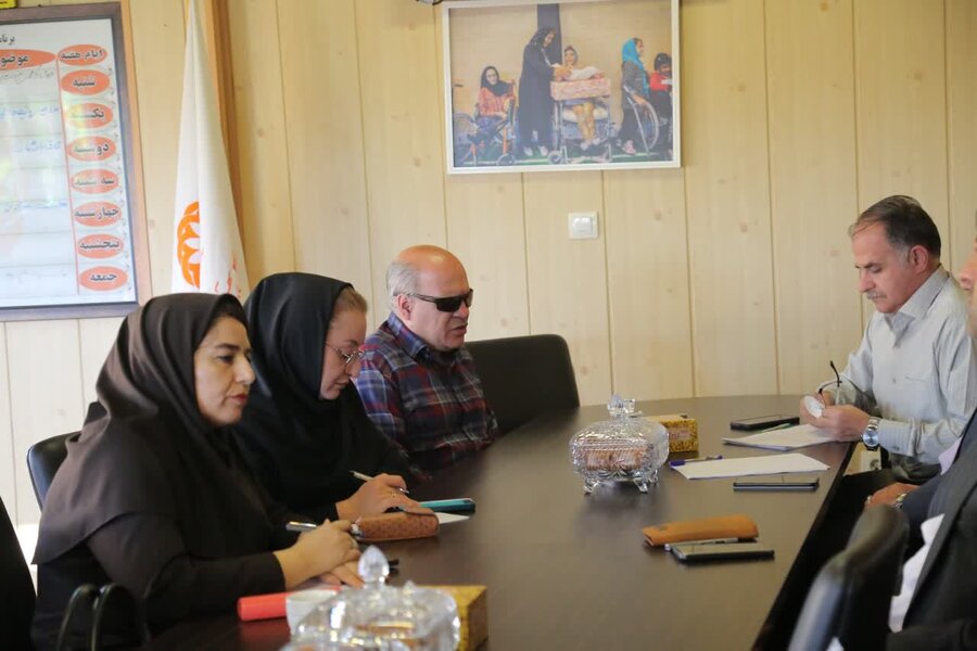 برگزاری جلسه شورای پژوهش بهزیستی کردستان