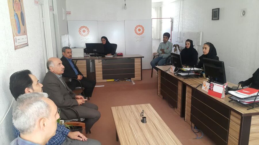 حضور مدیرکل بهزیستی استان کردستان در مرکز مثبت زندگی نایسر سنندج