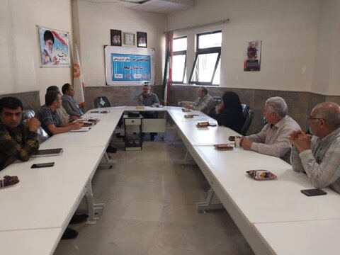 جلسه کمیته تخصصی امور فرهنگی و آموزش و پژوهش سالمندان شهرستان بیجار