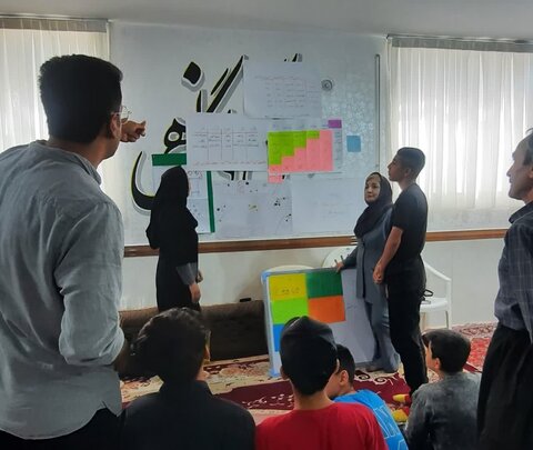 بازدید از روند اجرایی طرح مانا (مشارکت اجتماعی نوجوانان) در استان کردستان