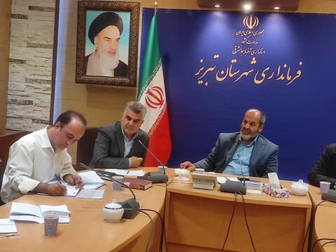 گزارش تصویری|  جلسه شورای مناسب سازی و  سالمندان در فرمانداری تبریز