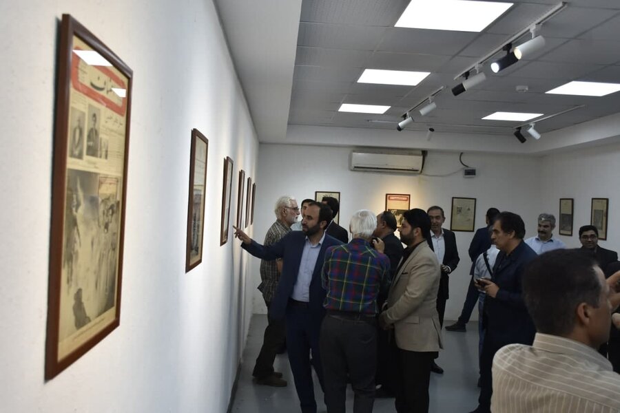 افتتاح نمایشگاه 28 مرداد