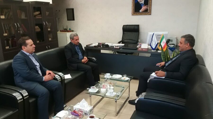 دیدار مدیرکل و معاون مشارکت های مردمی بهزیستی کردستان با معاونت هماهنگی امور اقتصادی استانداری کردستان 