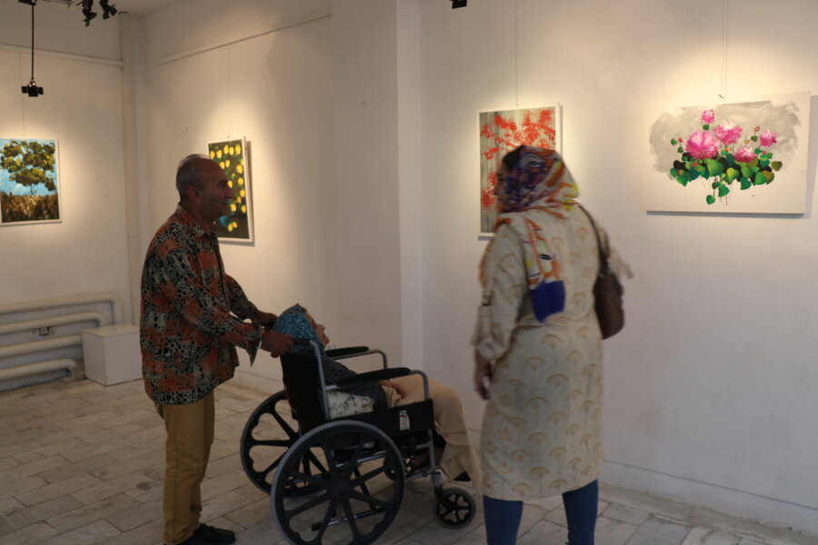 برپایی نمایشگاه نقاشی ویژه مربیان در ارومیه 