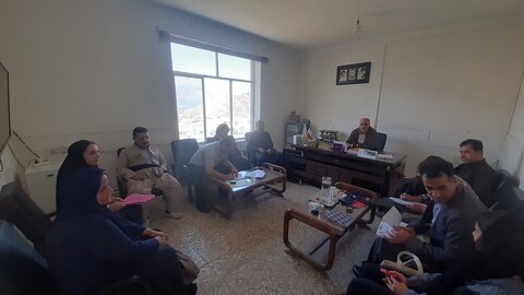 جلسه کمیسیون پزشکی(تشخیص نوع و تعیین شدت معلولیت) در بهزیستی شهرستان پاوه