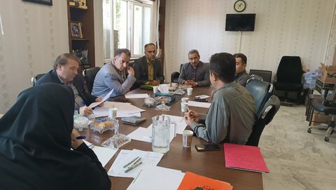برگزاری نشست سه جانبه اداره کل بهزیستی ، شورای هماهنگی مبارزه با مواد مخدر و امور اجتماعی استانداری کردستان
