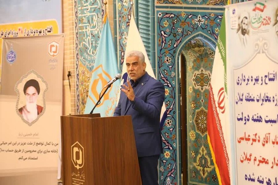 افتتاح همزمان طرح‌های هفته دولت در شهرستان لنگرود