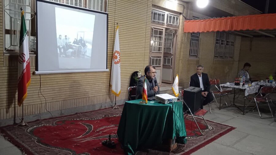 تقدیر از بازنشستگان بهزیستی شیروان