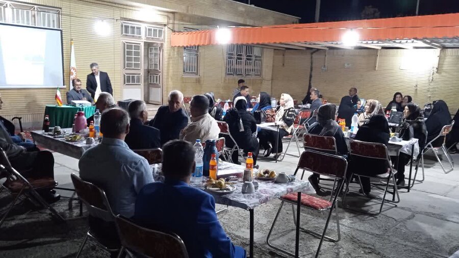 تقدیر از بازنشستگان بهزیستی شیروان