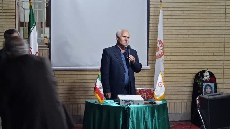 تقدیر از بازنشستگان بهزیستی شیروان