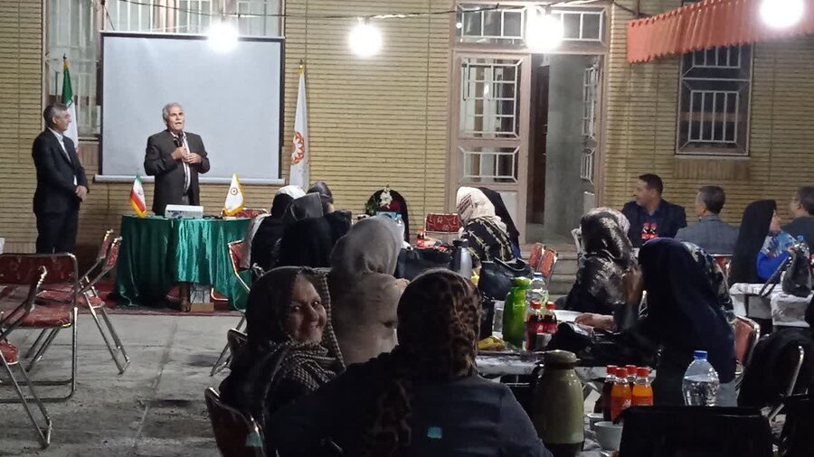 تقدیر از بازنشستگان بهزیستی شیروان