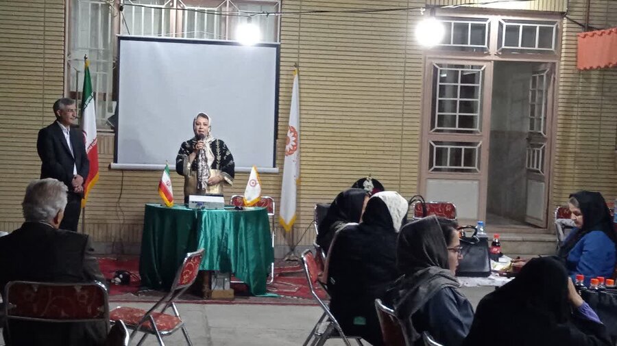 تقدیر از بازنشستگان بهزیستی شیروان