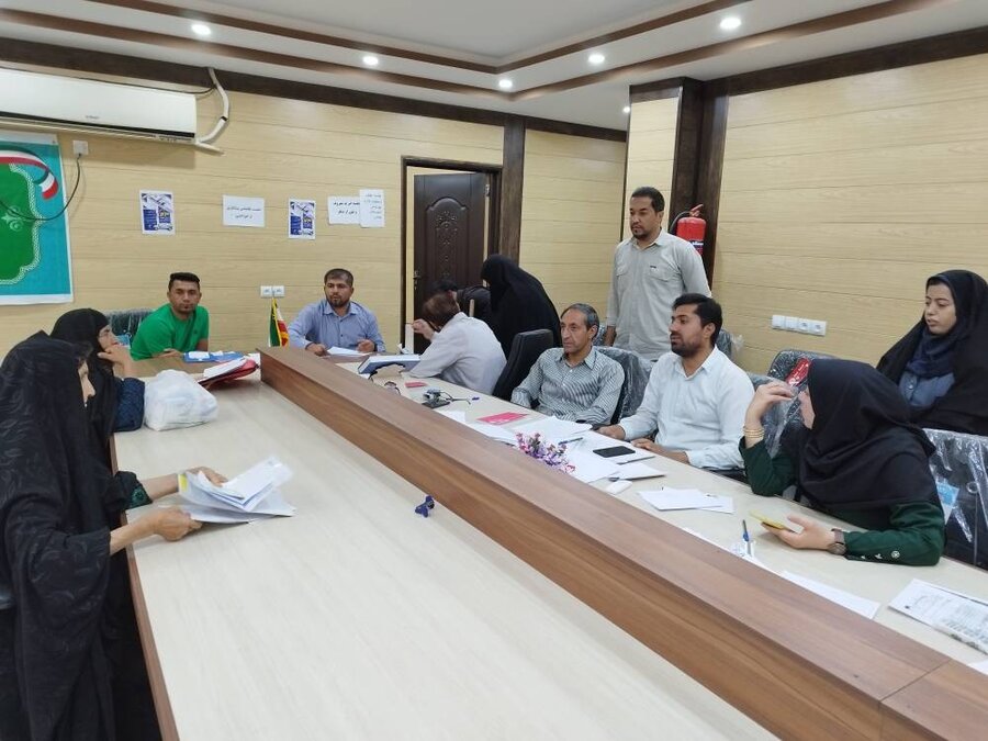 برگزاری کمیسیون icf شهرستان بهمئی بمناسبت گرامیداشت هفته دولت