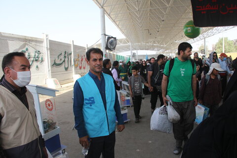 گزارش تصویری| فعالیت کارکنان بهزیستی برای جلب مشارکت مردمی در مهران