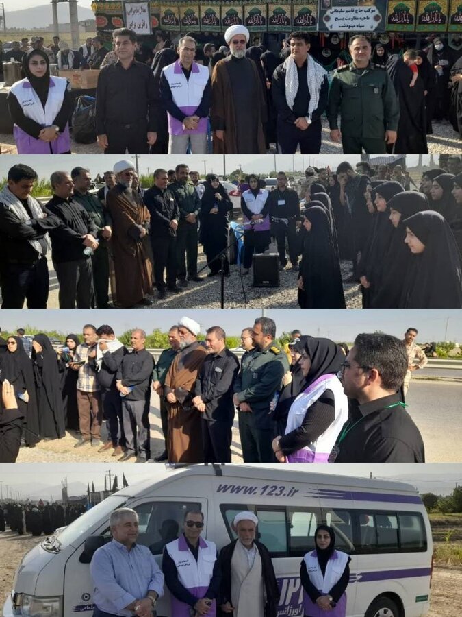 مینودشت | همایش پیاده روی اربعین حسینی با عنوان حرم تا حرم