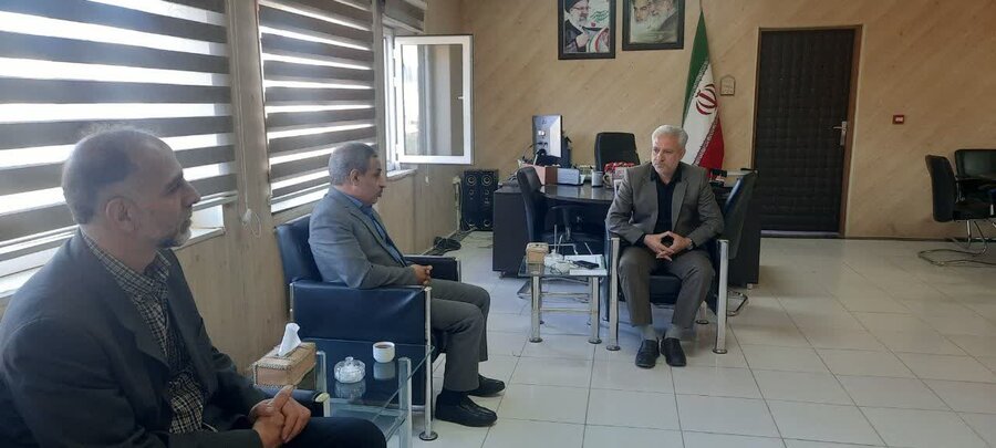 دیدار مدیر کل بهزیستی استان کردستان با فرماندار