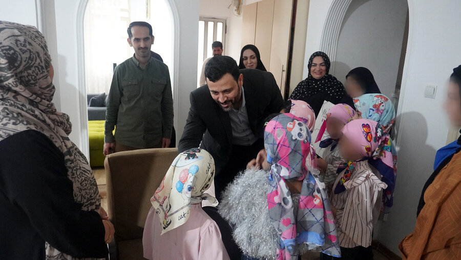 دیدار صمیمانه سرپرست بهزیستی گلستان و معاون امور اجتماعی از مرکز نگهداری فرزندان آوای مهر گرگان