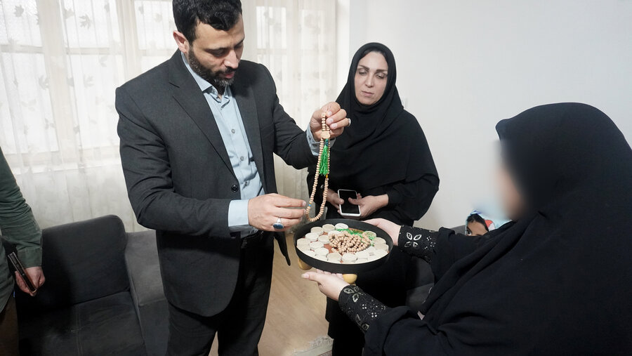 دیدار صمیمانه سرپرست بهزیستی گلستان و معاون امور اجتماعی از مرکز نگهداری فرزندان آوای مهر گرگان