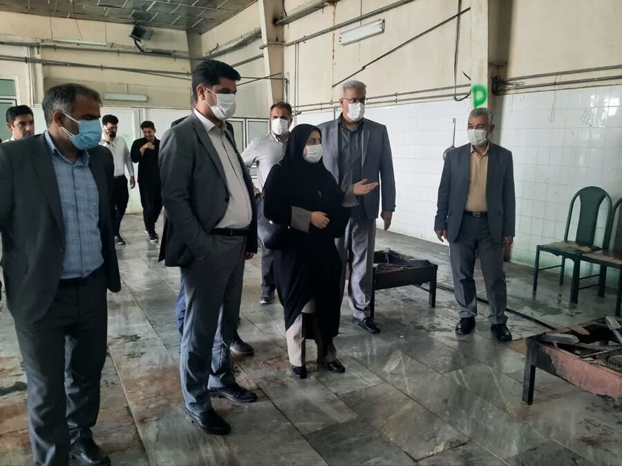بازدید دادستان عمومی و انقلاب ارومیه از مراکز تحت نظارت بهزیستی