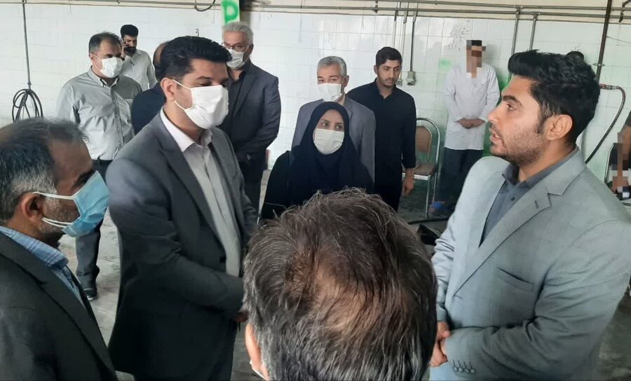 بازدید دادستان عمومی و انقلاب ارومیه از مراکز تحت نظارت بهزیستی