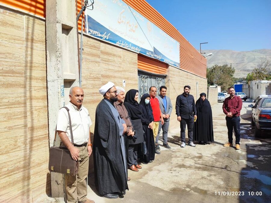 شهر قدس | بازدید از مراکز اقامتی شهرستان