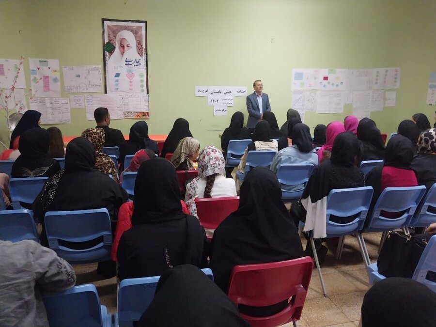 اختتامیه طرح مشارکت اجتماعی نوجوانان (مانا) در شهرستان سلماس