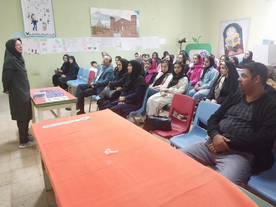 اختتامیه طرح مشارکت اجتماعی نوجوانان (مانا) در شهرستان سلماس