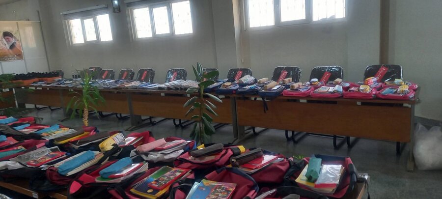 فیروزکوه | پویش همدلی بهزیستی شهرستان برای تامین  نوشت افزار