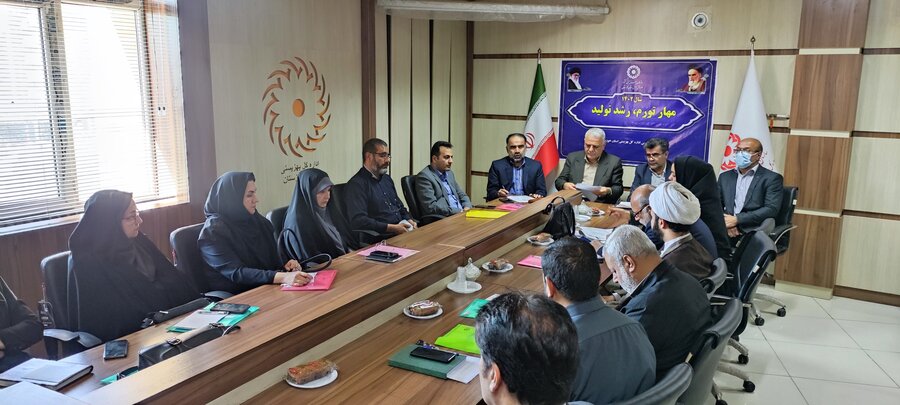 ششمین جلسه  شورای هماهنگی مبارزه با مواد مخدر در بهزیستی خوزستان برگزار شد