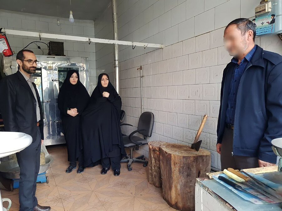 بازدید از طرحهای اشتغال زایی موفق بهزیستی چالدران