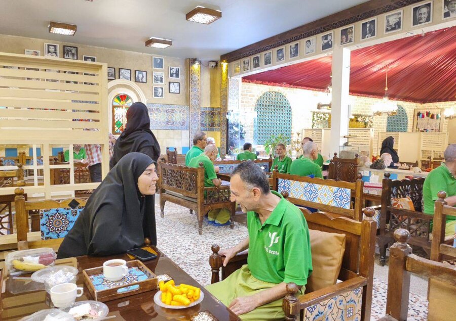 شهرقدس| جشن تولد مددجویان مرکز توانبخشی آزادی