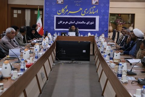 گزارش تصویری|برگزاری سومین جلسه شورای ساماندهی سالمندان استان