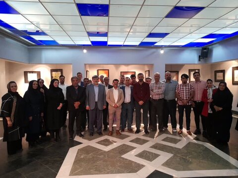 گزارش تصویری / آیین افتتاح نمایشگاه خوش نویس شوق مشق