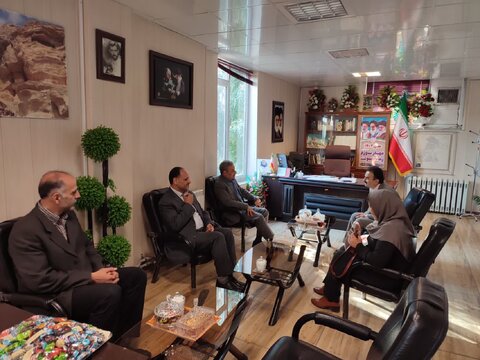 ملاقات مدیرکل بهزیستی استان کردستان با فرماندار شهرستان دیواندره