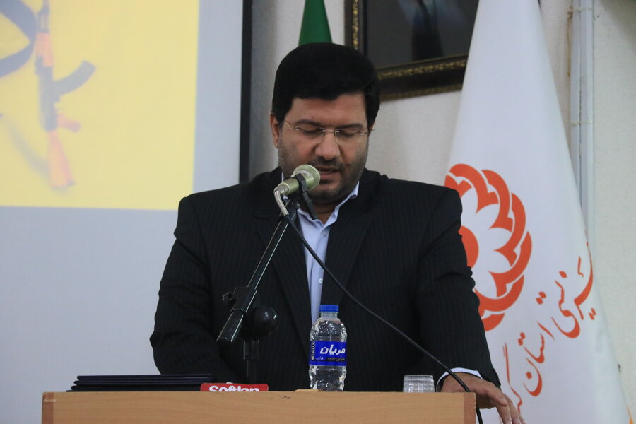 برگزاری همایش گرامیداشت هفته دفاع مقدس در بهزیستی گیلان