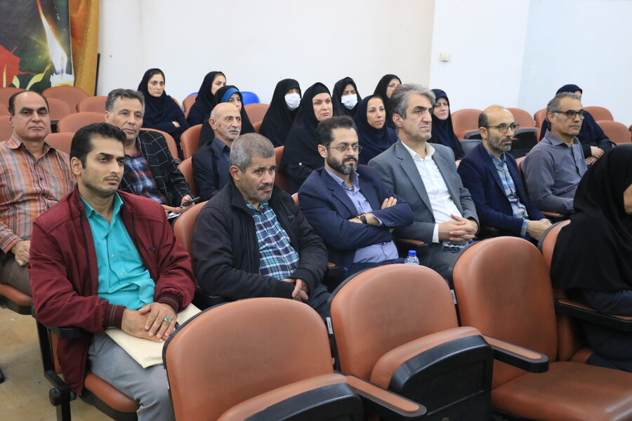 برگزاری همایش گرامیداشت هفته دفاع مقدس در بهزیستی گیلان