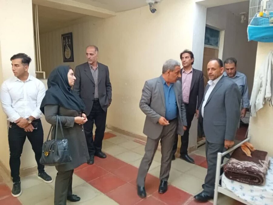 بازدید مدیرکل بهزیستی استان کردستان و هئیت همراه از مرکز ترک اعتیاد طلوع خورشید و مرکز نگهداری بیماران روانی نساره 

