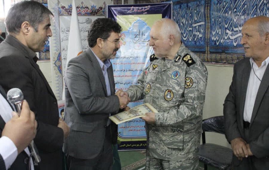 مراسم پرفیض قرائت زیارت عاشورا در بهزیستی استان البرز