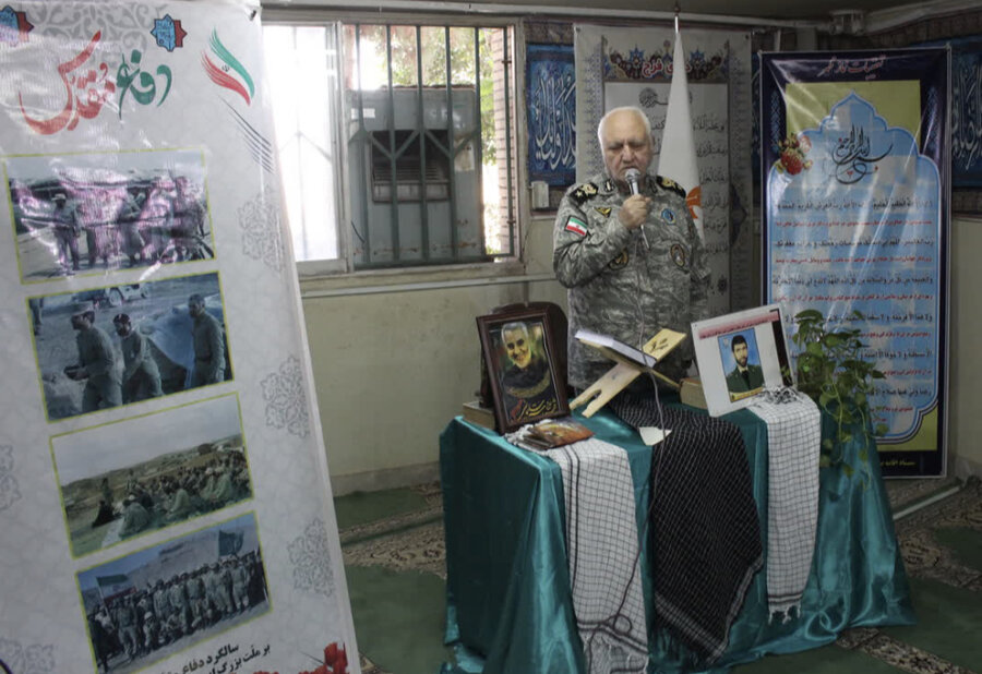 مراسم پرفیض قرائت زیارت عاشورا در بهزیستی استان البرز