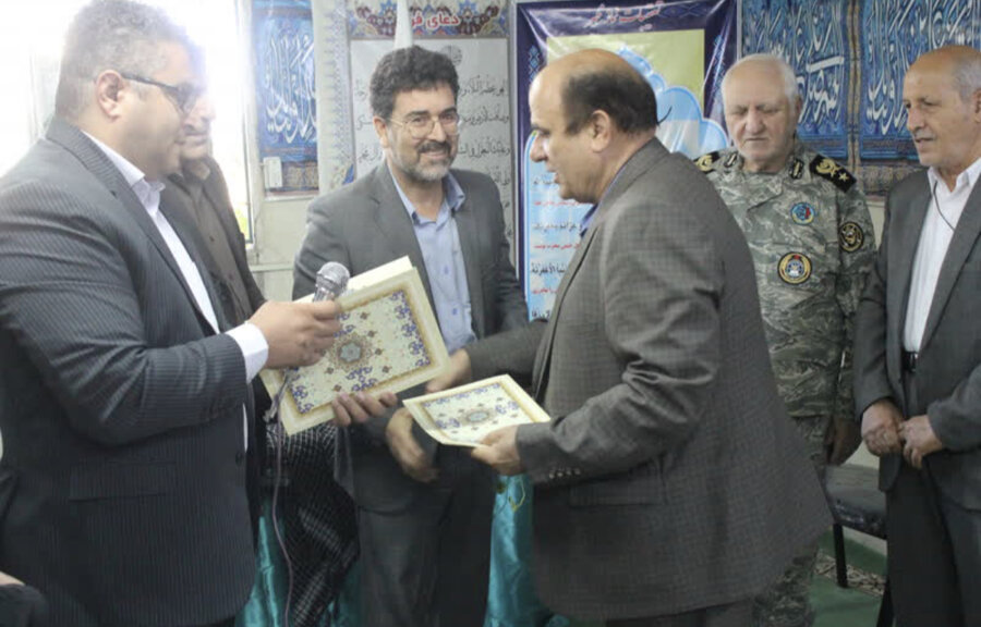 مراسم پرفیض قرائت زیارت عاشورا در بهزیستی استان البرز برگزار شد