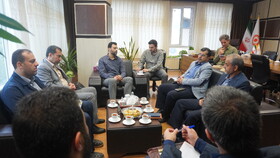 نشست سرپرست بهزیستی گلستان با مدیر کل بنیاد مسکن انقلاب اسلامی برگزار شد