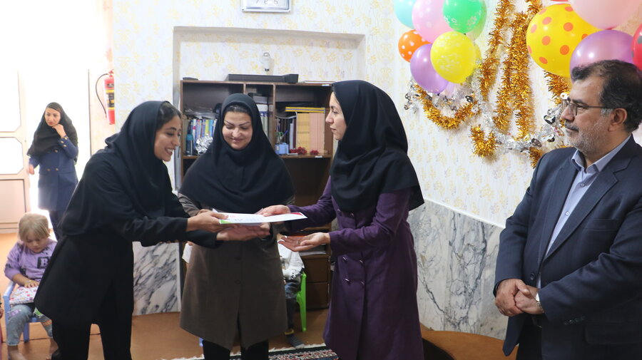 بازدید از مرکز روزانه توانبخشی عاطفه