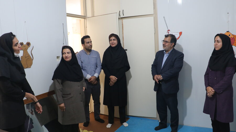 بازدید از مرکز روزانه توانبخشی عاطفه