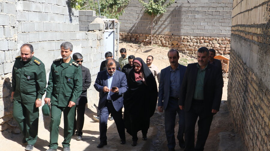 افتتاح مسکن در روستای پاقلعه