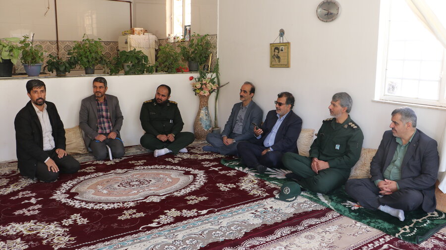 افتتاح مسکن در روستای پاقلعه