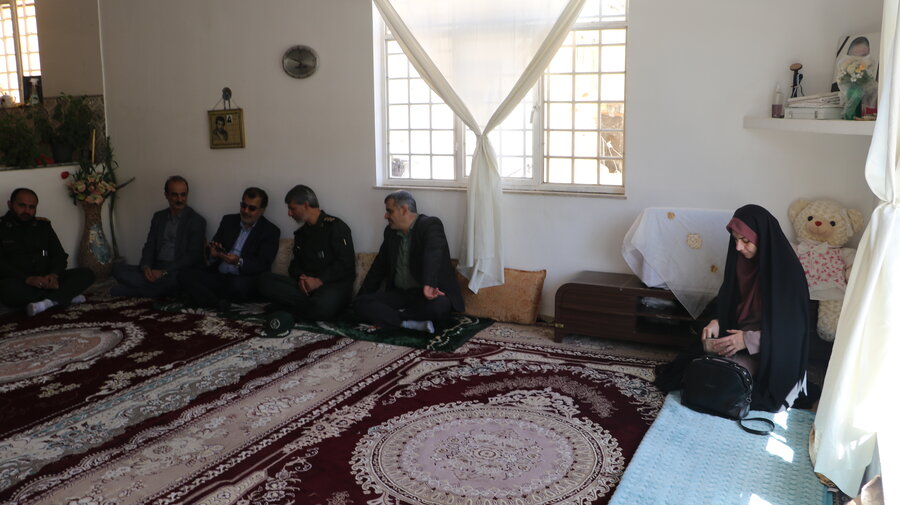 افتتاح مسکن در روستای پاقلعه