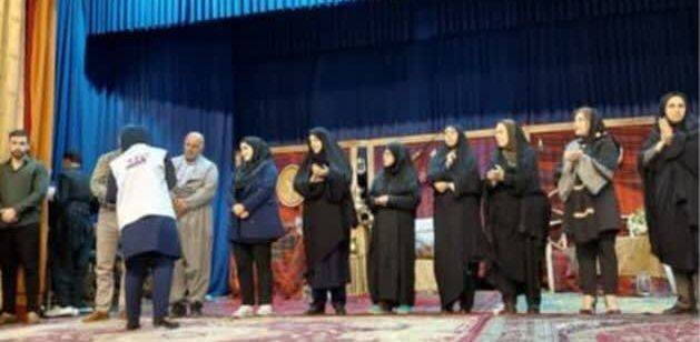 تجلیل از کارشناس اورژانس اجتماعی پیرانشهر 