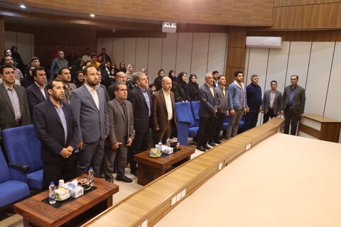 گزارش تصویری| مراسم نکوداشت ناشنوایان در بهزیستی استان اردبیل